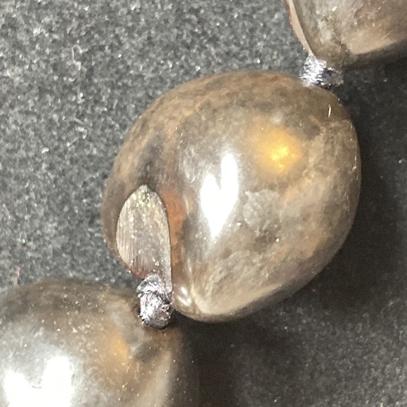 Kukui Nut Necklace with Wood Turtle Accent - Picture 7 of 15